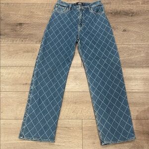 Hollister Ultra High Rise Dad Jean Jeans Size 5R